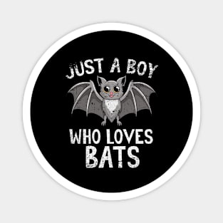 Just A Boy Who Loves Bats Magnet